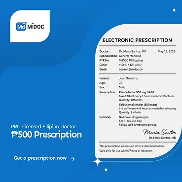 MIDOC Prescription Philippines